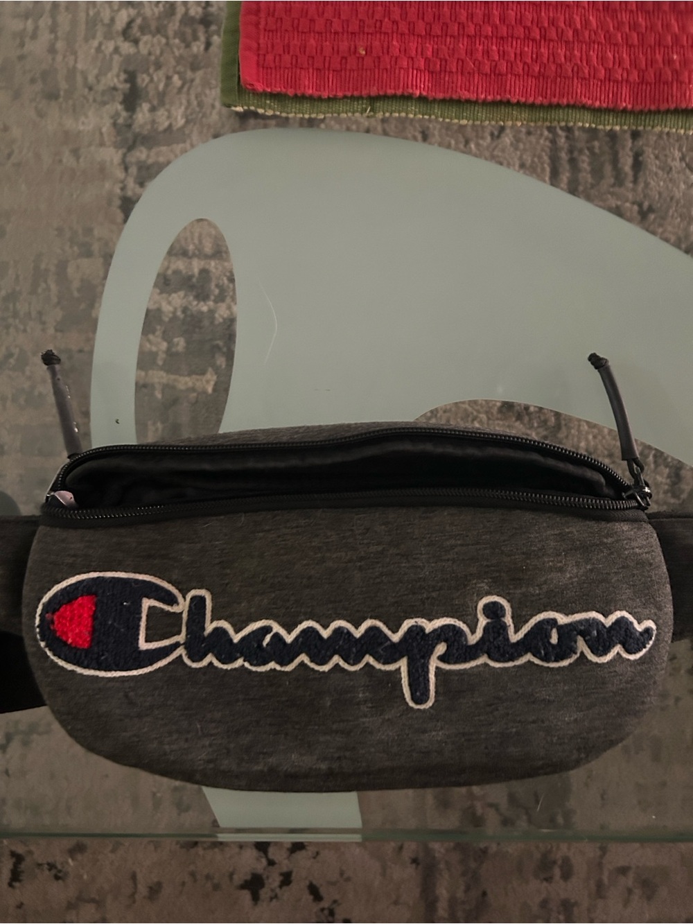 Champion Dark Gray Sling bag or Fanny bag